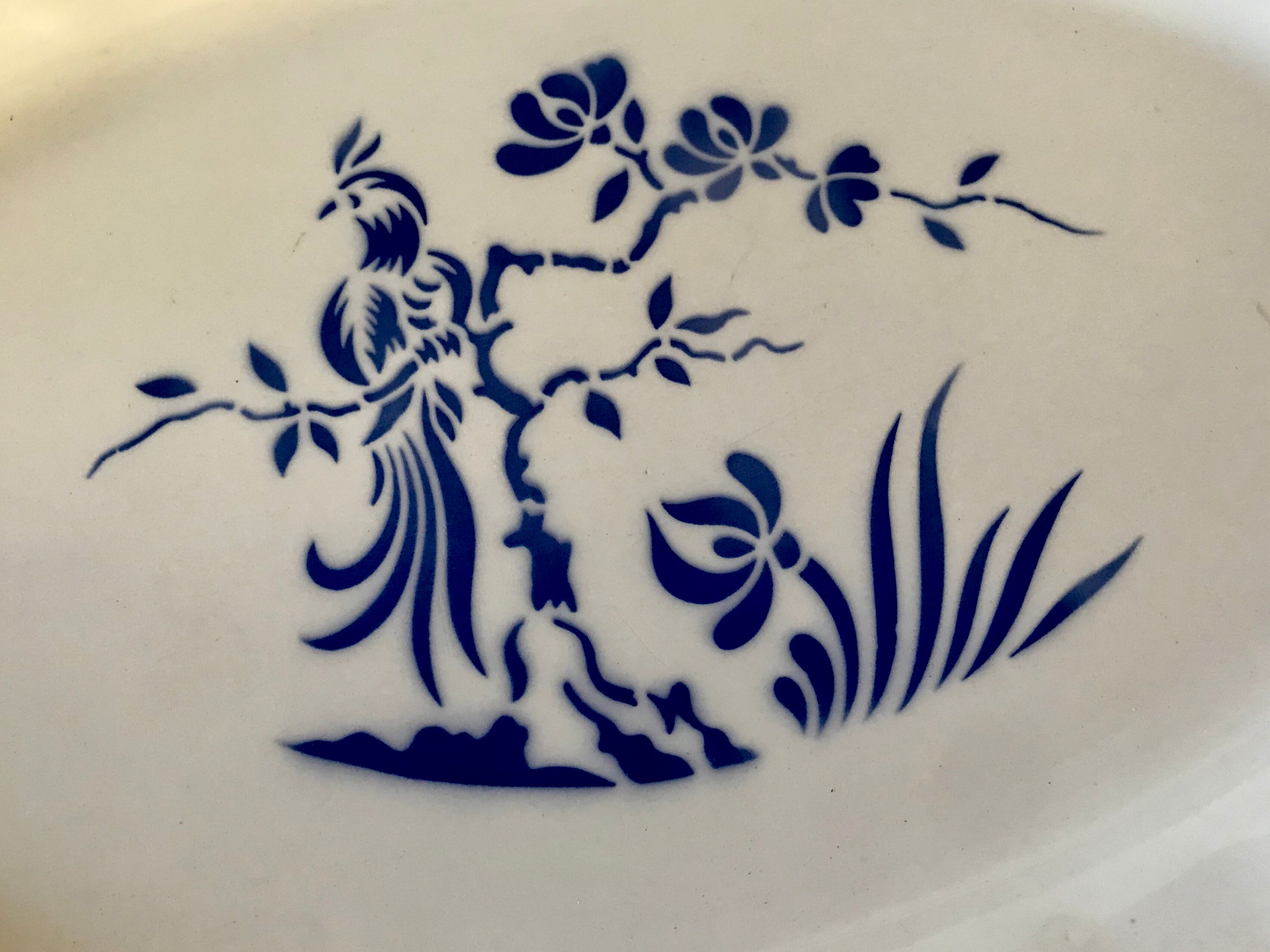 Digoin Sarreguemines dish