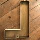 Old letter signs iron 30 cm L