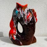Vase poisson vallauris année 60