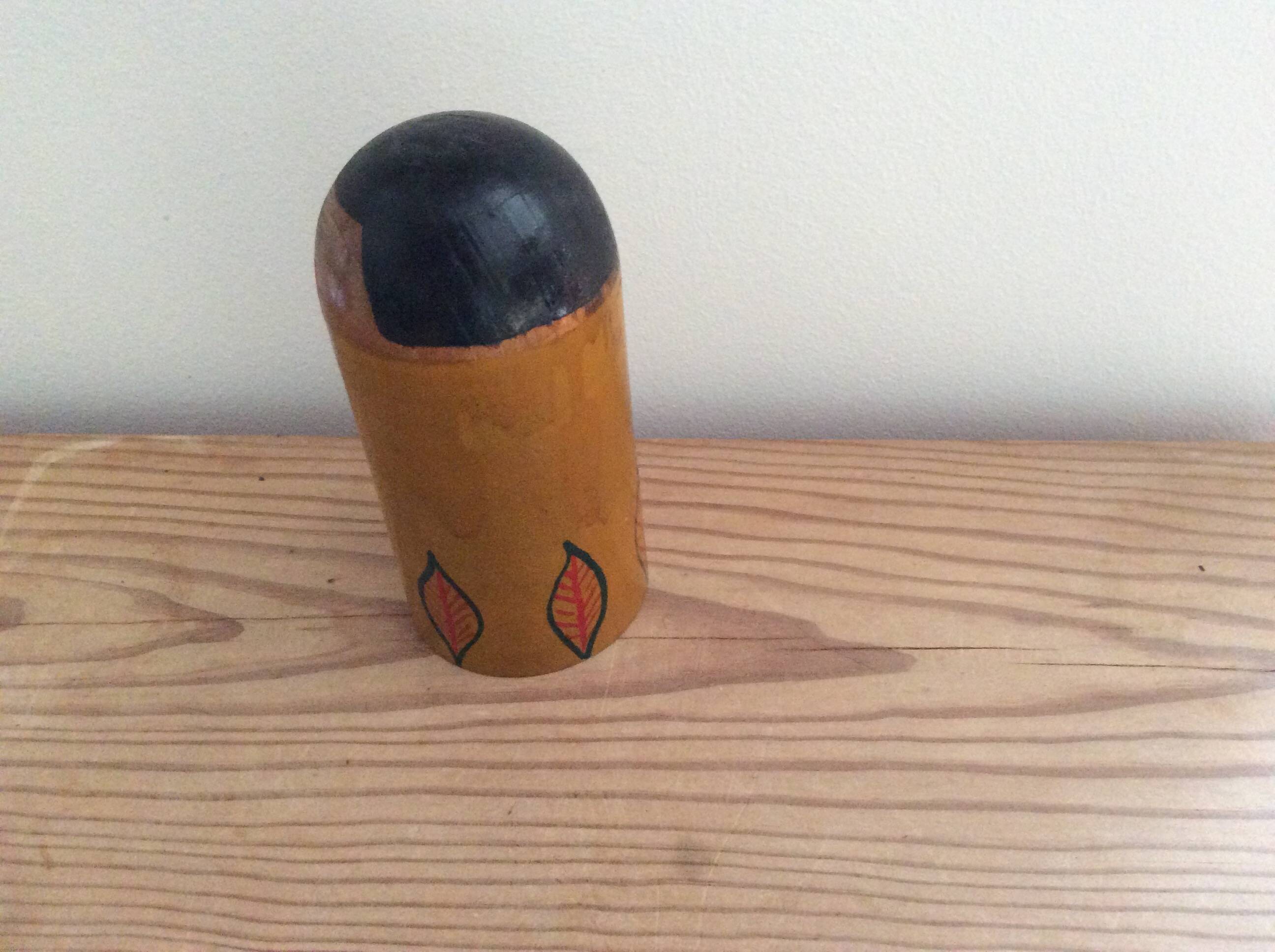 Wooden doll
