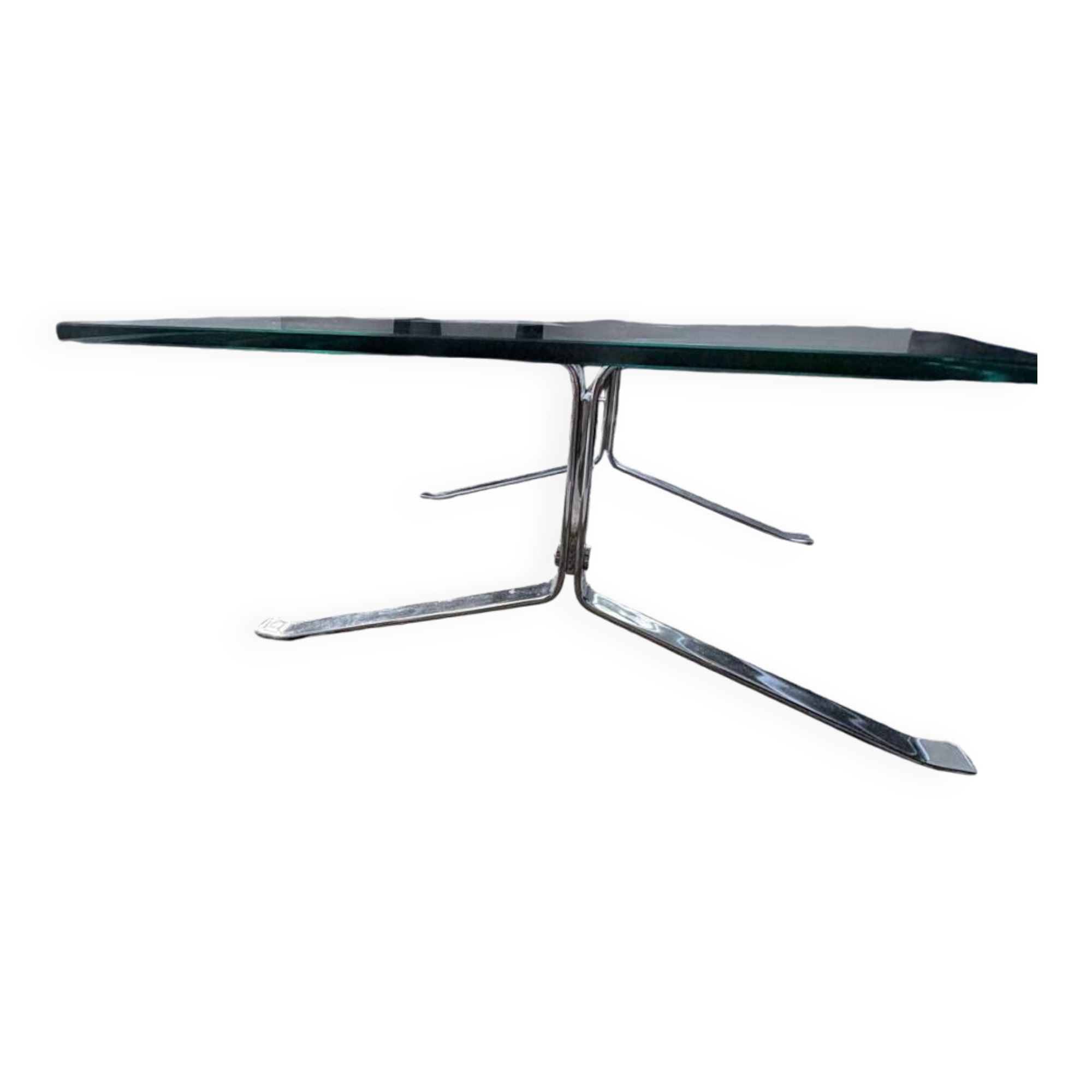 Tempered glass coffee table