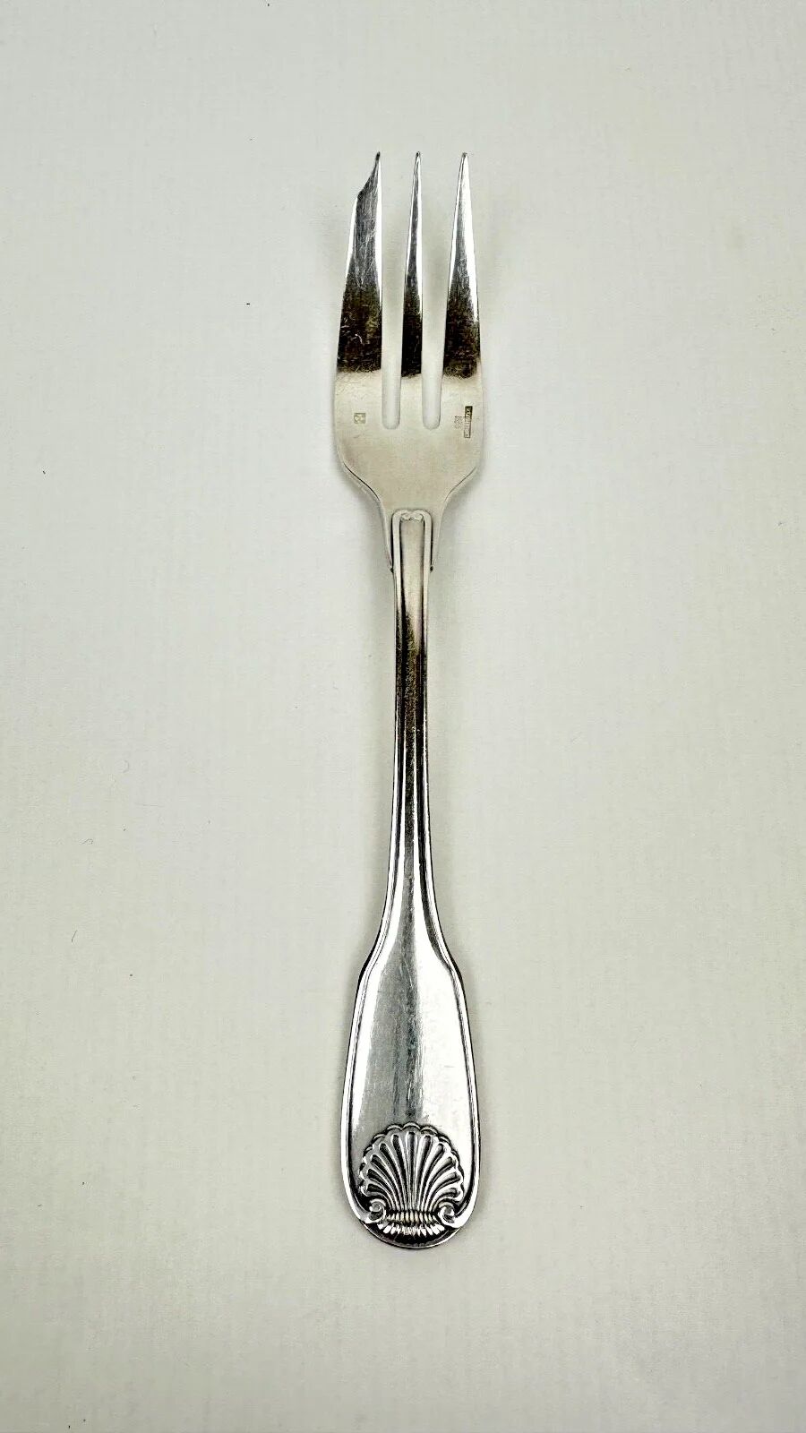 6 fourchettes à gâteau Christofle, ancien modèle Vendôme