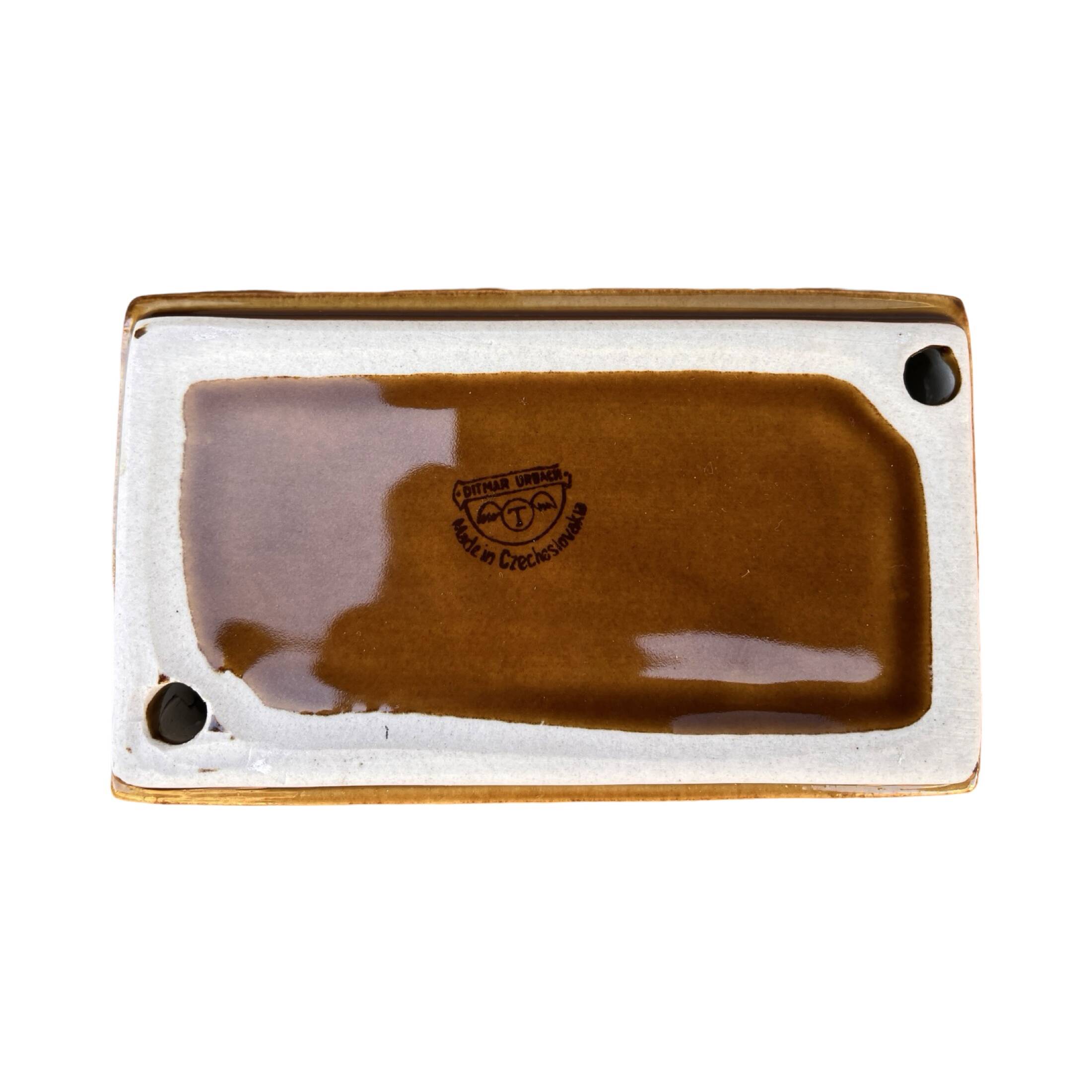 Ceramic ashtray, Ditmar Urbach, Czechoslovakia, 1960s.