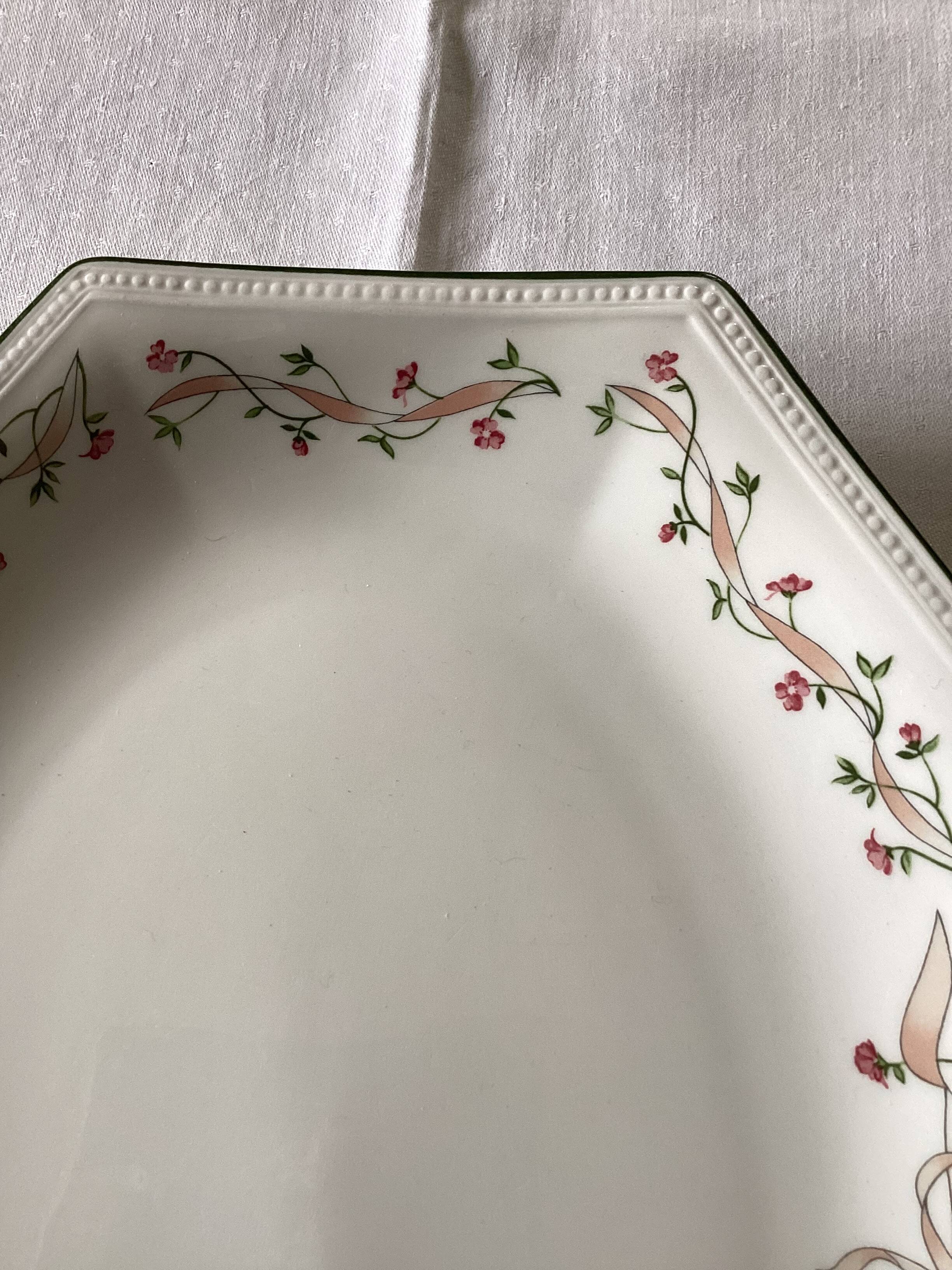 Octagonal serving dish Johnson Brothers dimensions: length - 34cm -