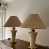 Pair of lamps "the Dolphin"