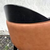 "Roulette" designer armchair(s), Bross Italy