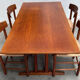 4 'J39' chairs and 'C18' shaker table, Børge Mogensen, FDB Møbler, Denmark
