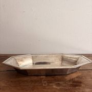 Silver Metal Fruit Bread Basket Christofle Gallia