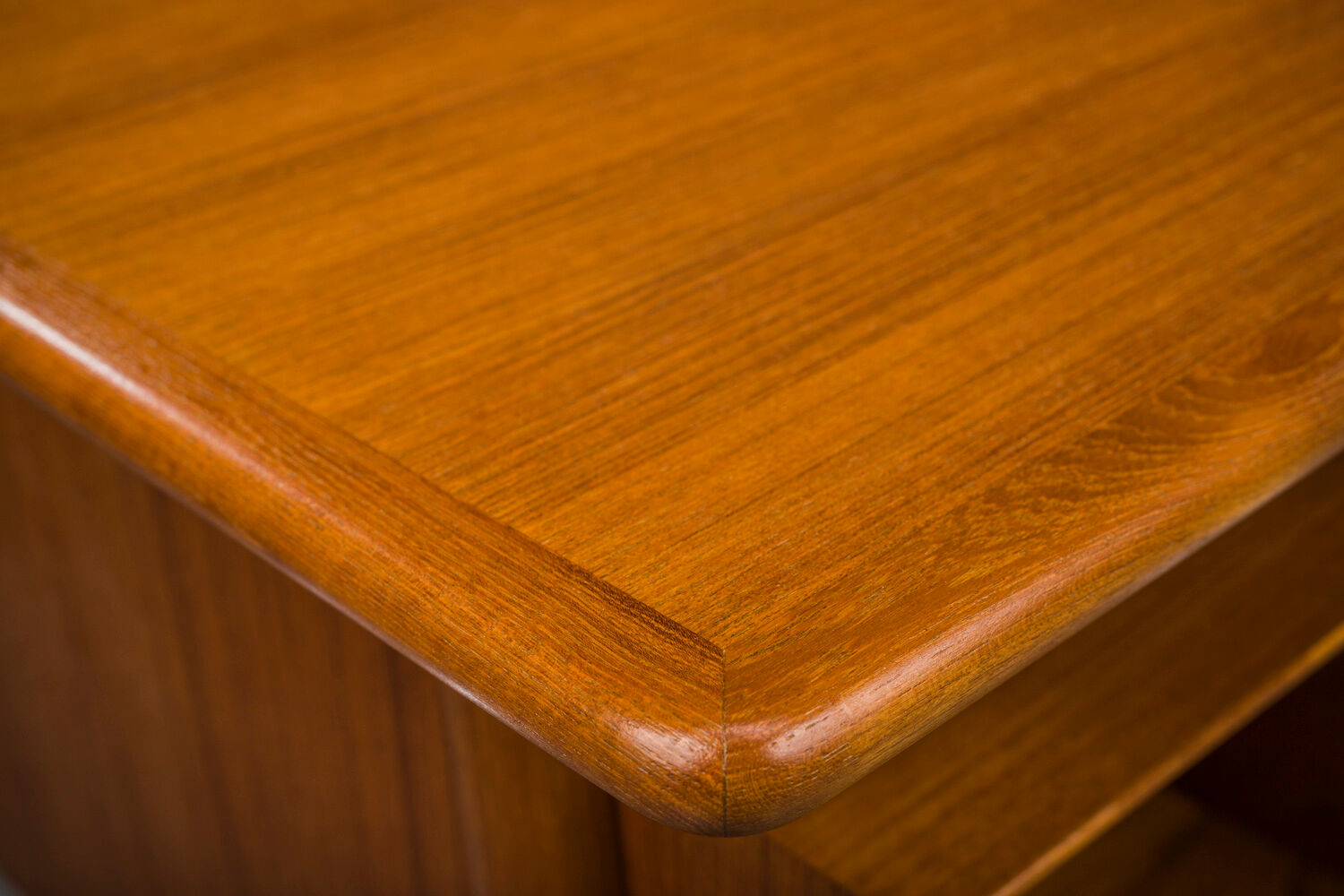 Mid-Century teak model 75 desk from Omann Jun, 1960s