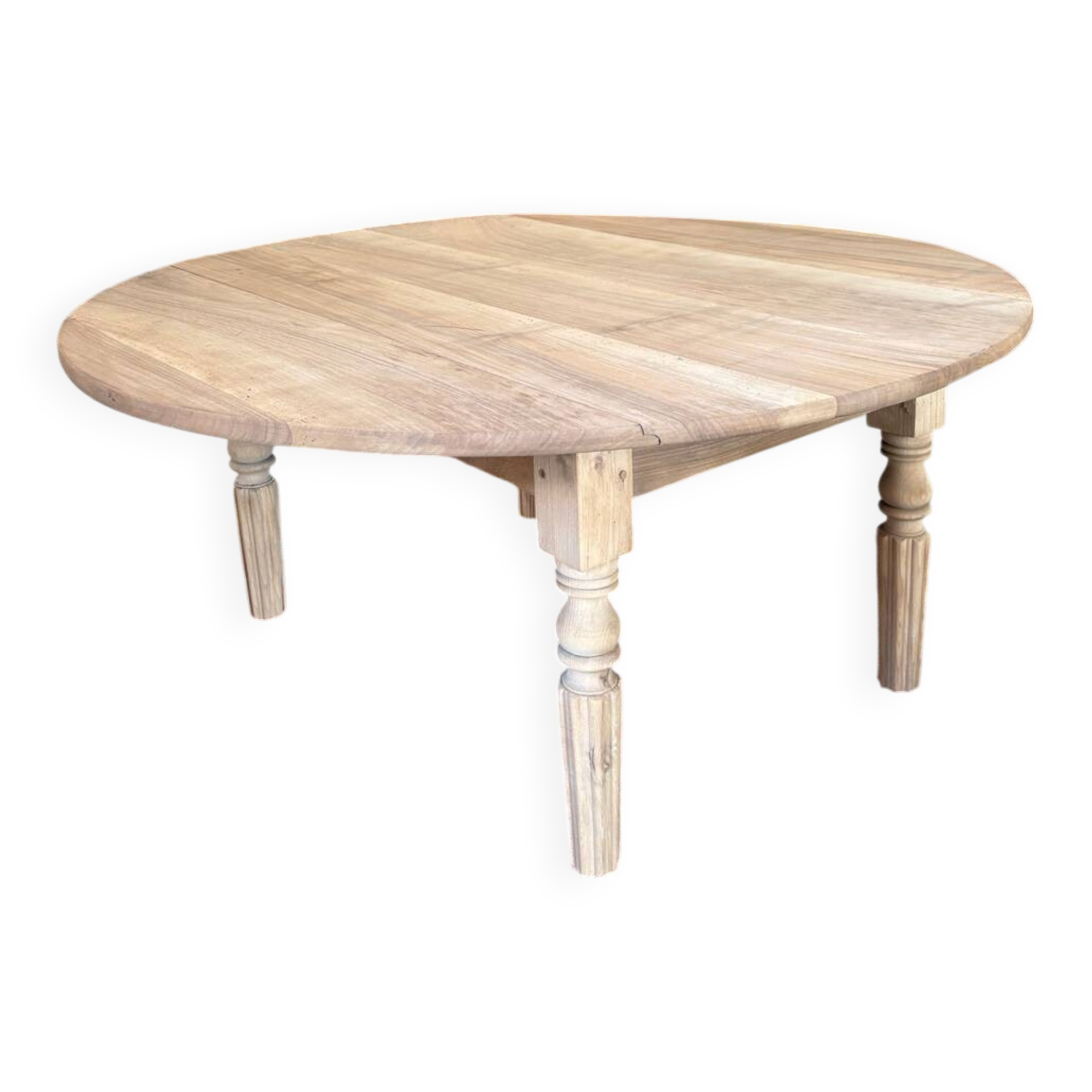 Table basse ronde aerogommée