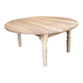 Table basse ronde aerogommée