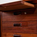 Model 207 rosewood desk by Arne Vodder