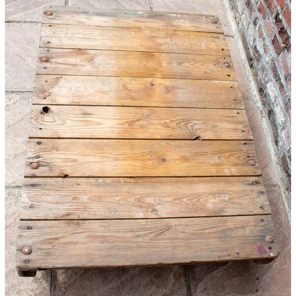 Vintage industrial coffee table