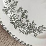 Oval ironstone dish "Denise" Saint Amand