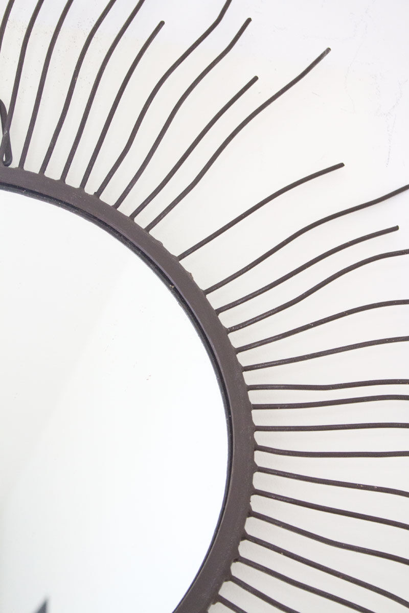 Metal sun mirror 70cm