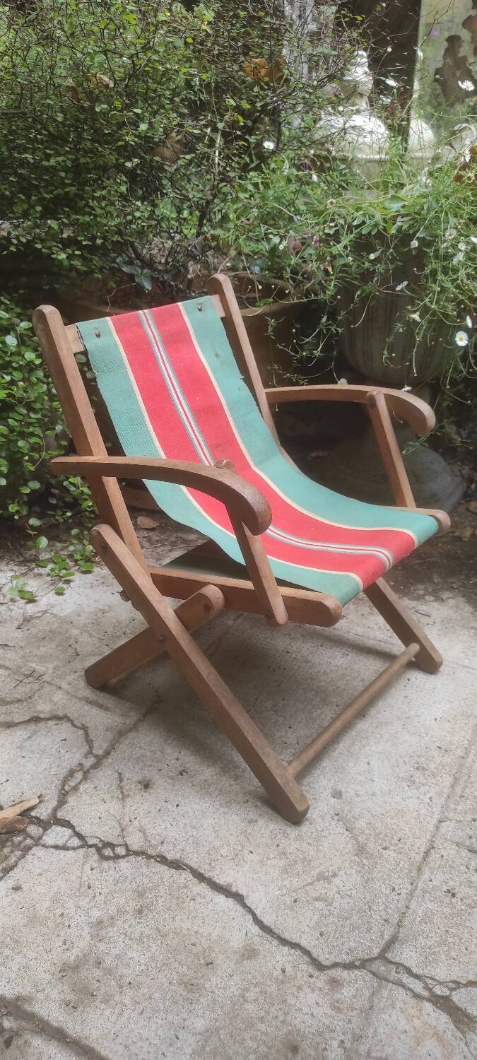 Children's deckchair
