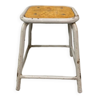 Vintage school or workshop stool