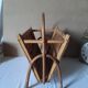 Porte revue vintage en chataignier