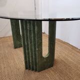 Marble and glass dining table Carlo SCARPA for CATTELAN Italia circa 1970