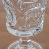 Ensemble de verres en cristal années 70