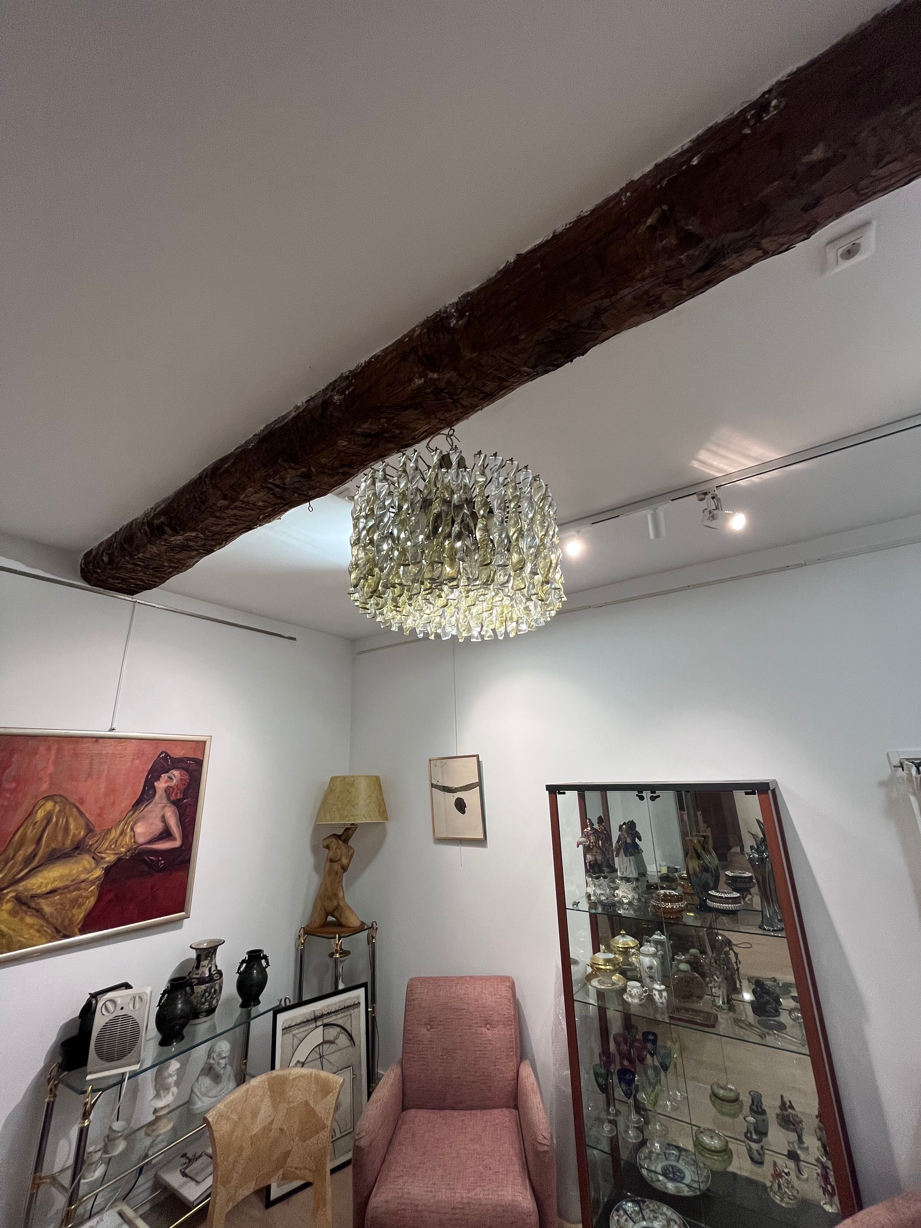 Spiral suspension Murano 1970