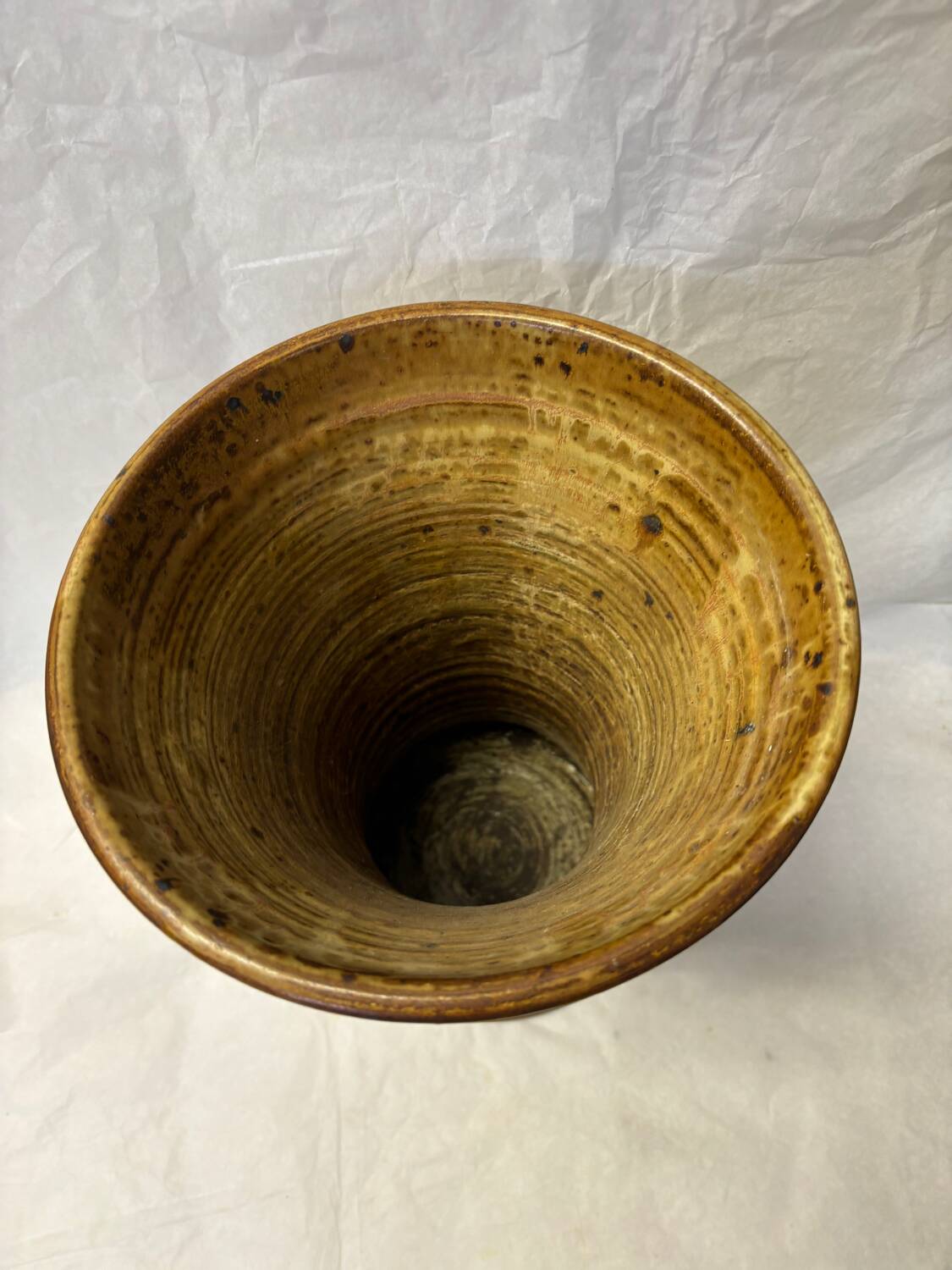 Large stoneware vase