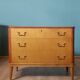 Commode scandinave en frêne des années 1950