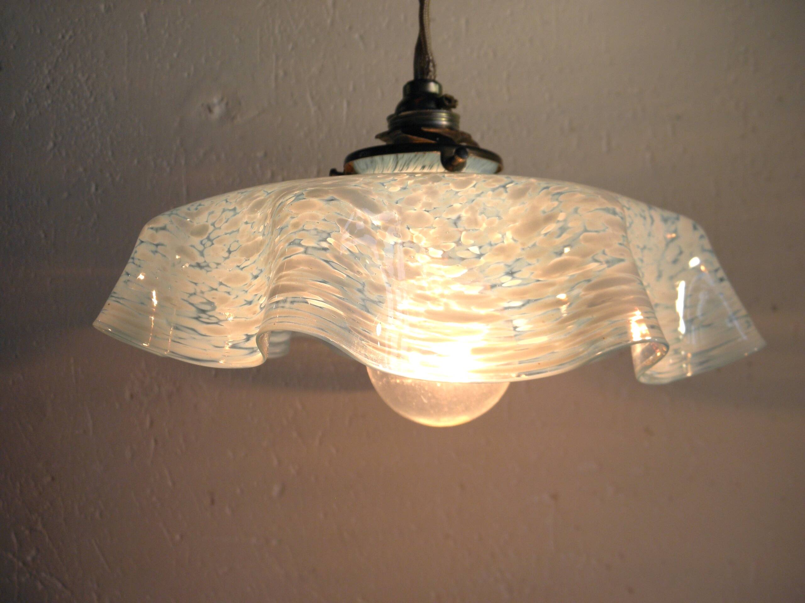 Clichy glass pendant light