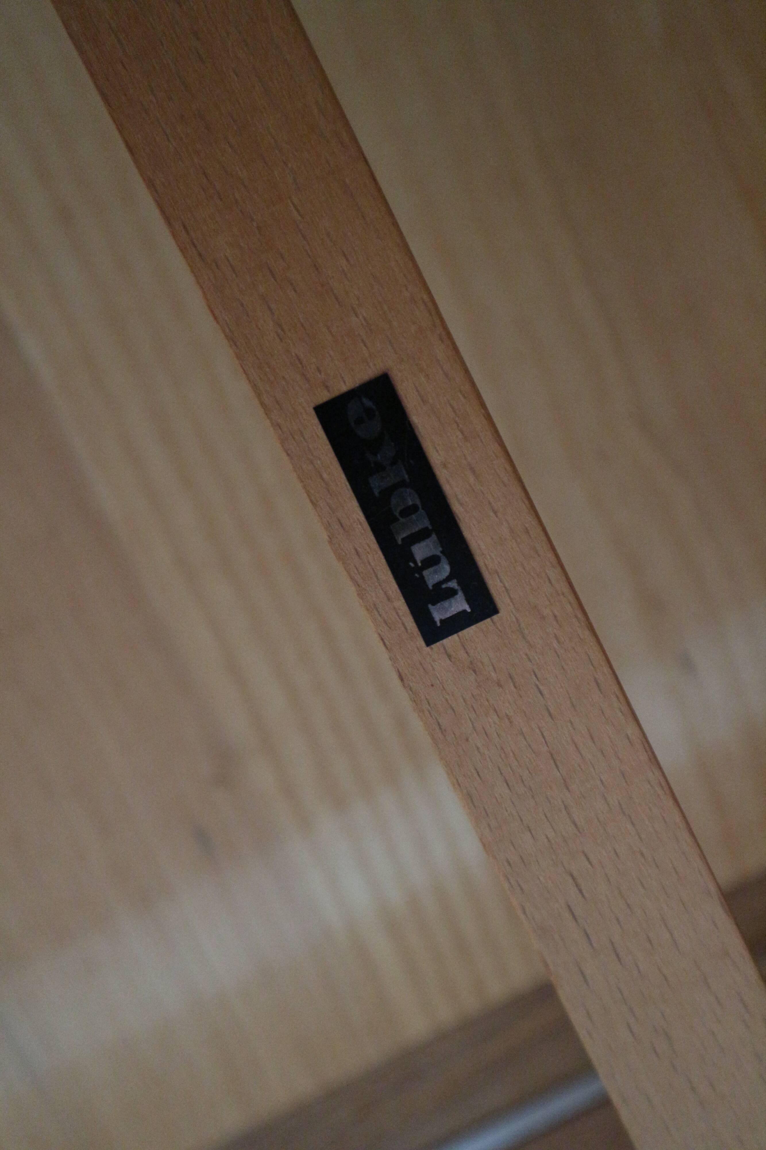 Extendable dining table from Lübke made in the 1970s