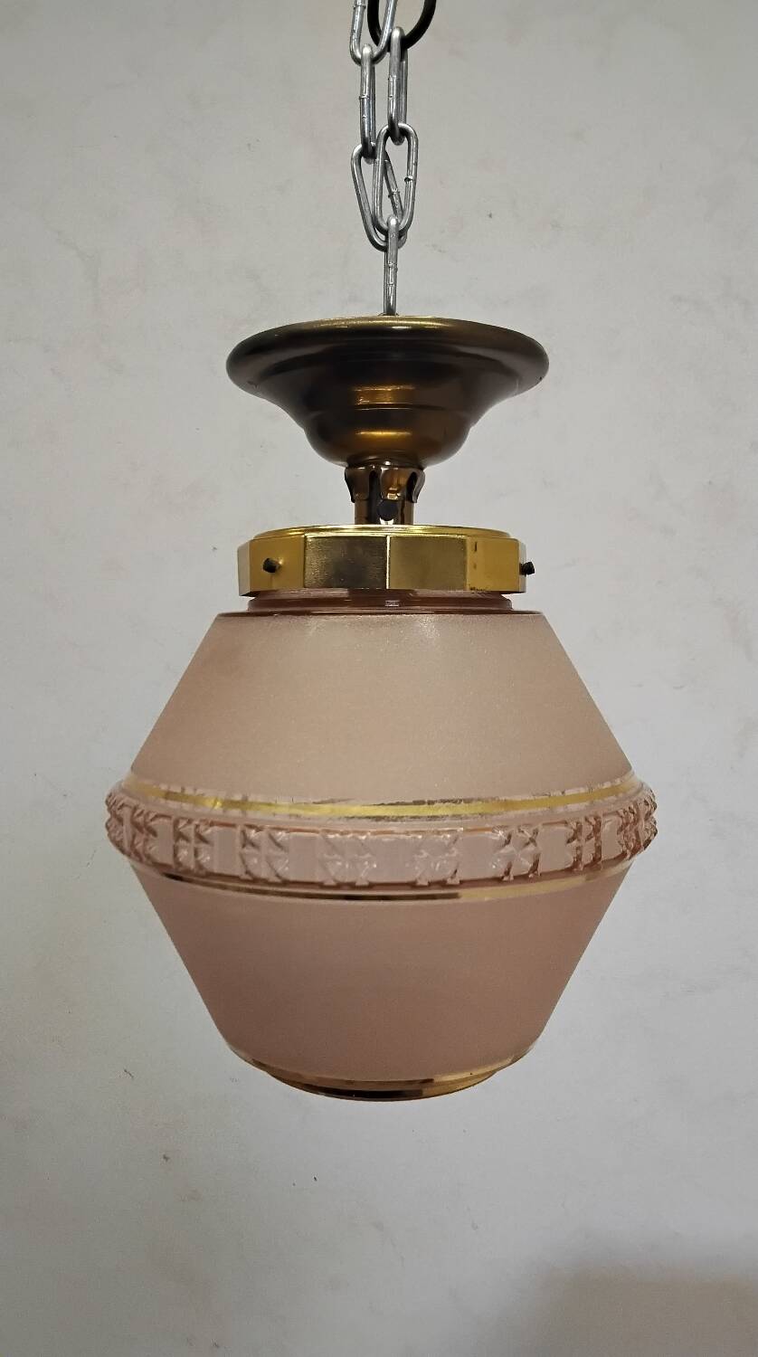 Ceiling light / Art Deco Suspension 1950s/60s