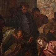 Great 16th-century Venetian painting, Christ and the Adulteress