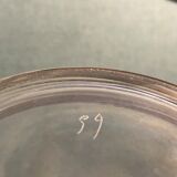 Pair of ancient carafes numbered Crystal Baccarat