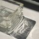 Ashtray catch-all Nevada in tempered glass attributed to Corbusier / Perriand