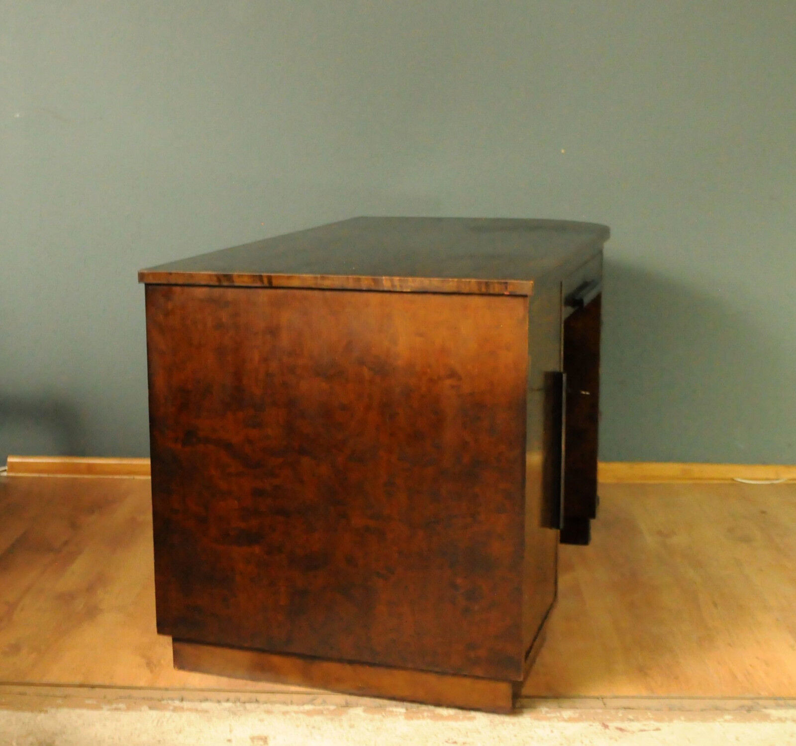 Double sided desk, walnut Denmark 1960