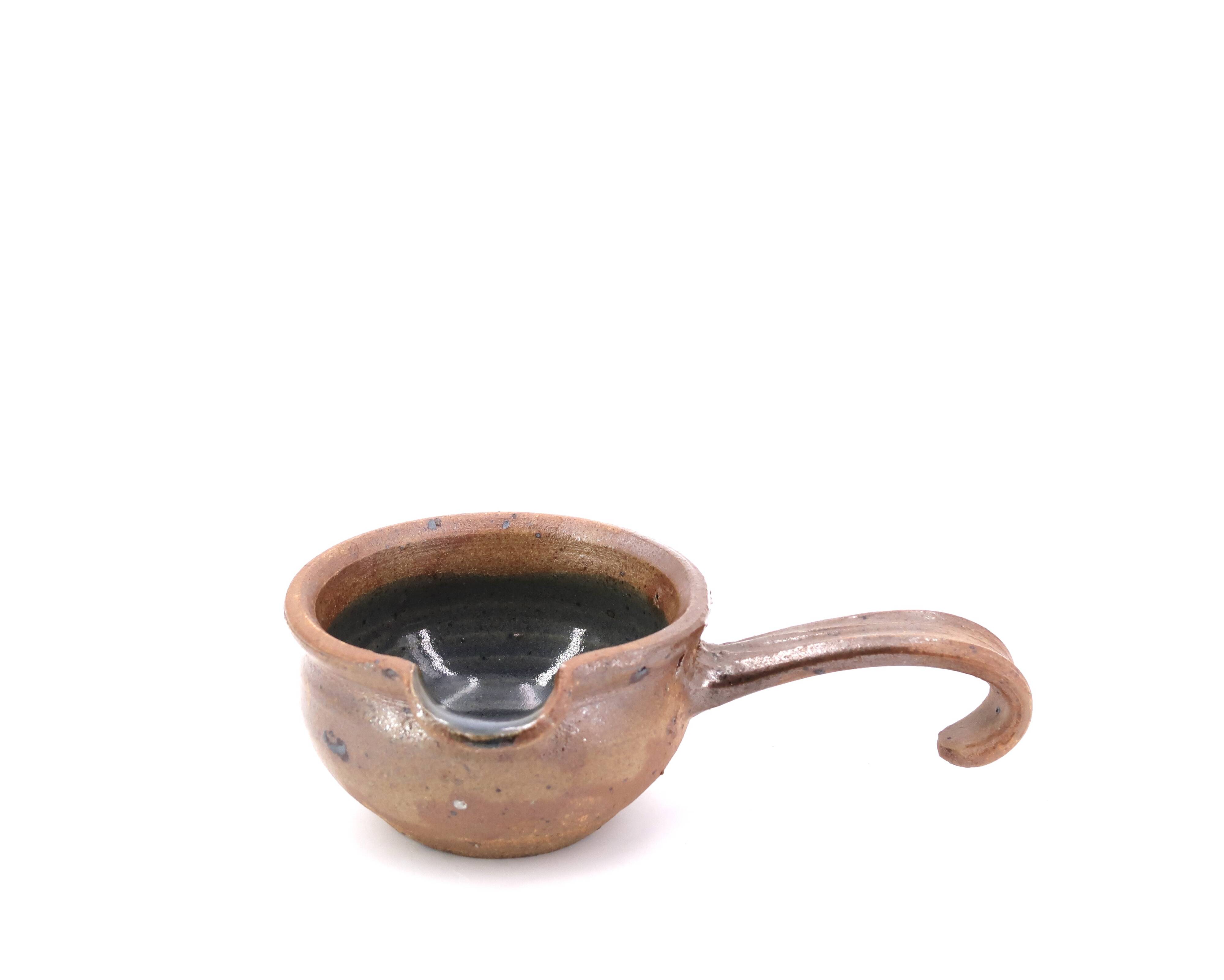 Stoneware sauce ladle by Pierre Digan, 1960s