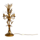 Original 1970s floral table lamp by Hans Kögl in the shape of a wheat sheaf