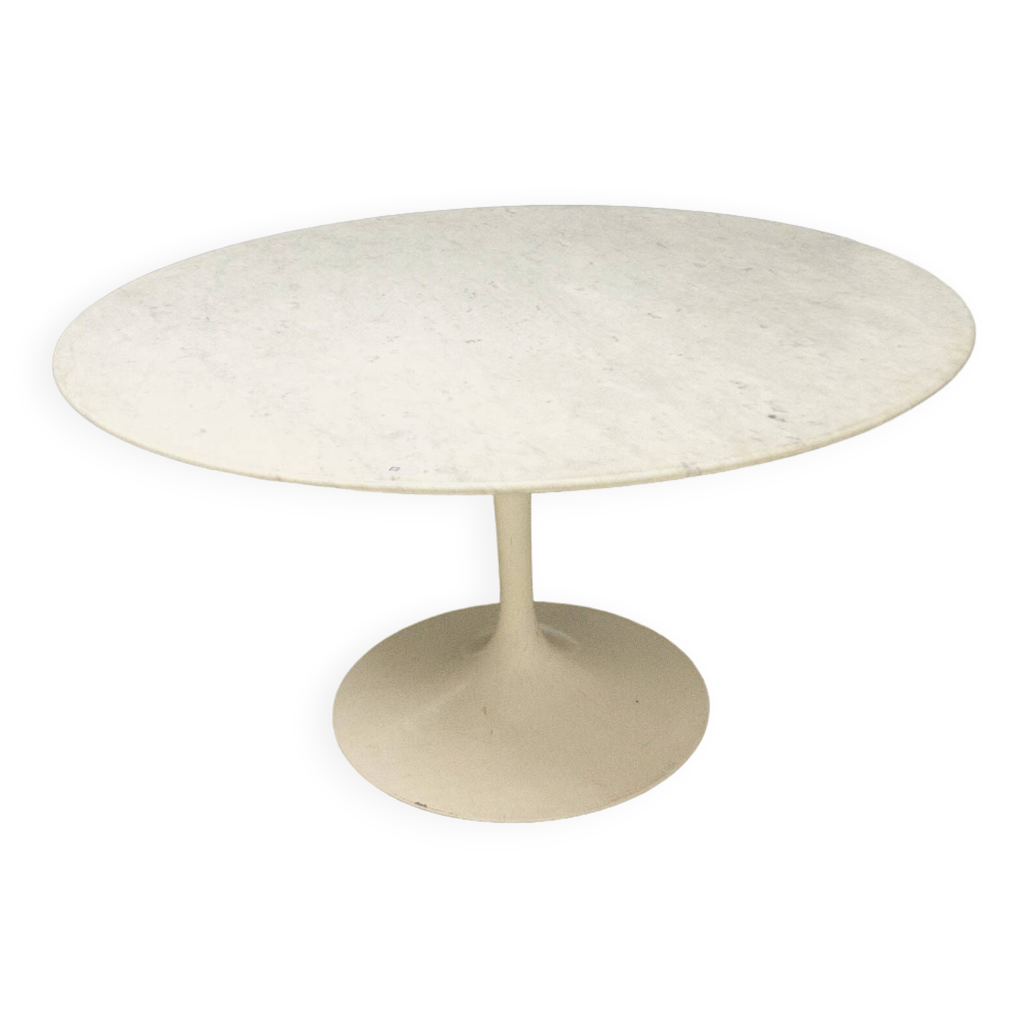 Vintage Tulip marble table by Eero Saarinen for Knoll