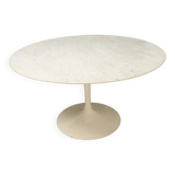 Vintage Tulip marble table by Eero Saarinen for Knoll