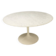 Vintage Tulip marble table by Eero Saarinen for Knoll