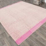 8x10 Rug For Living Room Pink & Beige Vintage Moroccan Rug, 259x301 Cm SKU. 34961