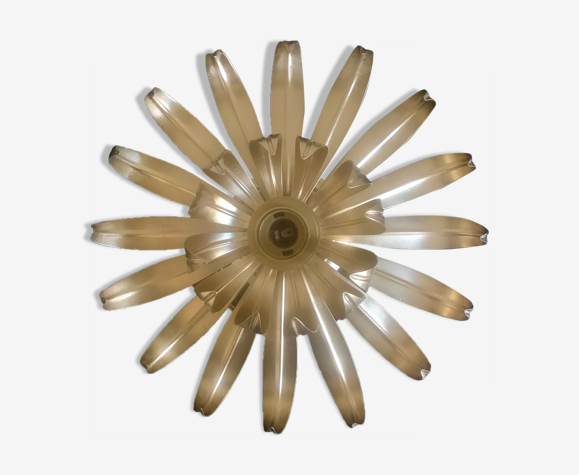 Applique fleur dorée