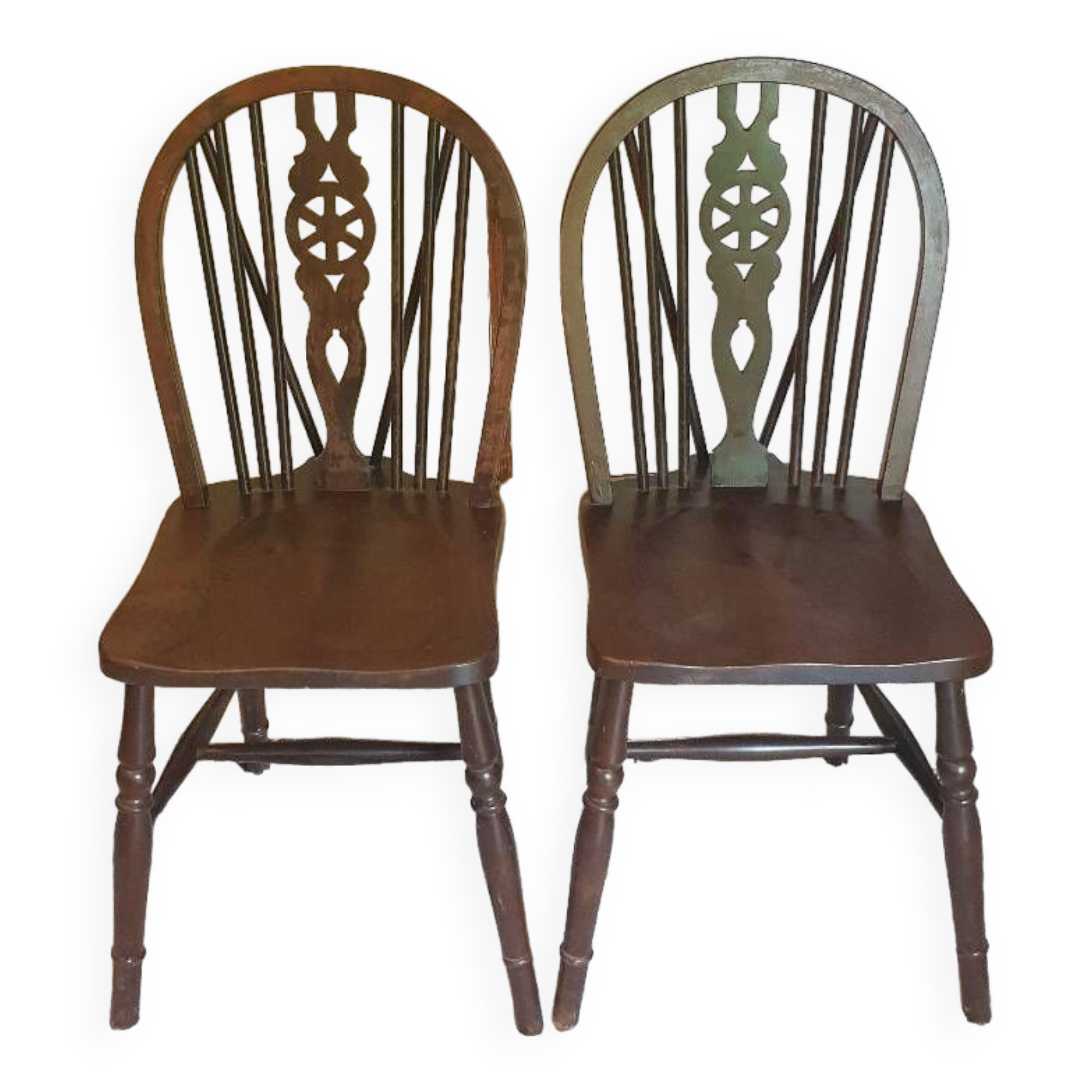 Pair of Windsor chairs