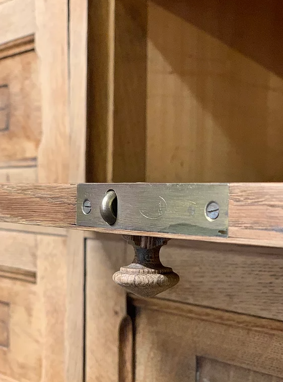 Early 20th century notary furniture in oak
