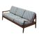 Teak sofa, Danish design, 1970s, made in Denmark