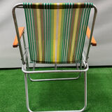 Vintage 70 year camping folding chair