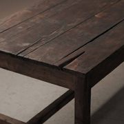 Table de ferme en pin massif, vers 1900