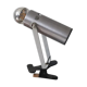 brushed metal spot clamp lamp 1970