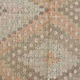 Oushak Vintage Turkish  wool Kilim Rug sku1886