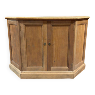 Small auxiliary buffet in sandblasted walnut - 1950s design