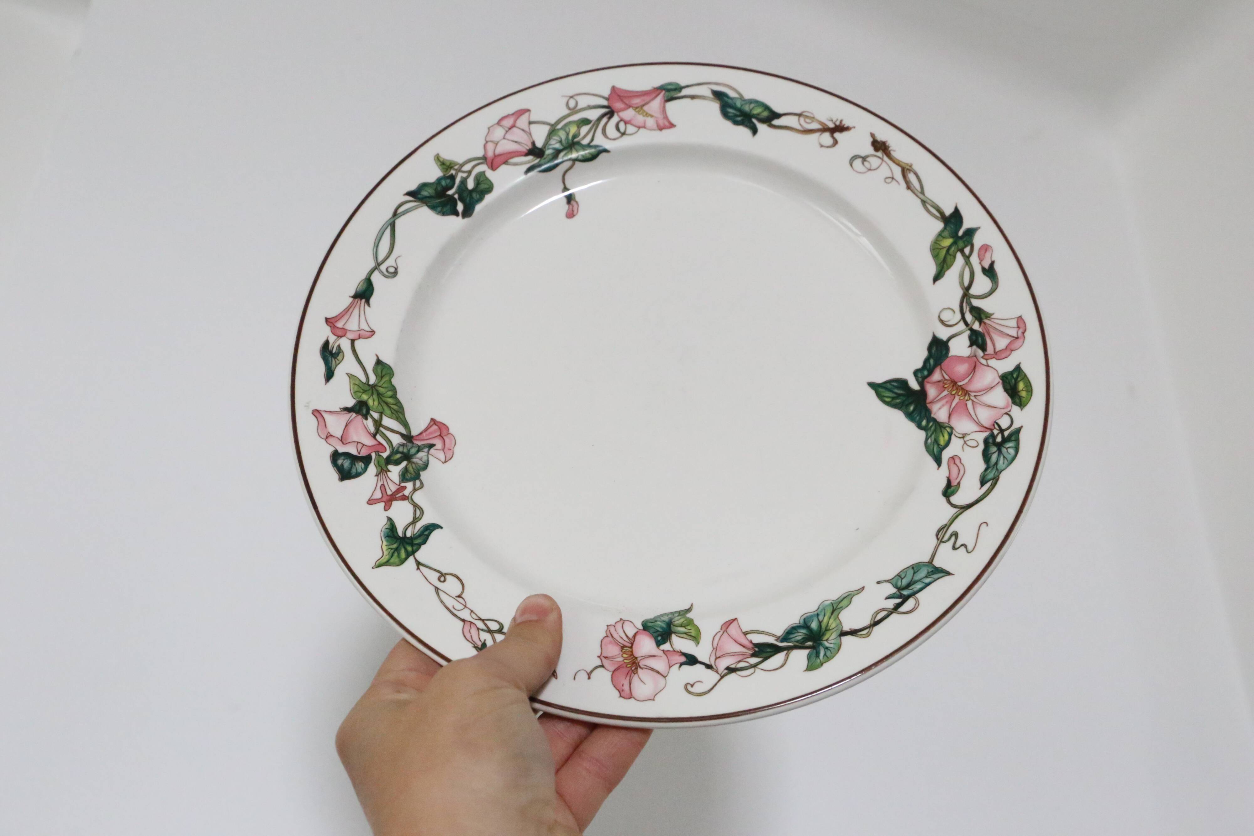 Flat plates 9 earthenware, model Palermo de Villeroy and Boch